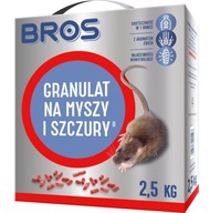 Granule pre myši a potkany Bros 2,5 kg