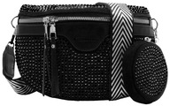DÁMSKA SIEŤOVÁ TAŠKA NA RAMENO CROSSBODY TAŠKA KABELKA S PEŇAŽENKOU DÁMSKA SIEŤOVÁ TAŠKA NA RAMENO CROSSBODY TAŠKA KABELKA S PEŇAŽENKOU