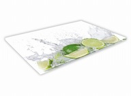 SKLENENÁ KUCHYŇSKÁ DOSKA 60x30 15d Limes SKLENENÁ KUCHYŇSKÁ DOSKA 60x30 15d Limes