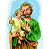 Plátno s potlačou - Saint Joseph (č. 7250) Plátno s potlačou - Saint Joseph (č. 7250)