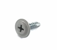 samorezné skrutky 4,2x16 RAL 9006 - 500ks samorezné skrutky 4,2x16 RAL 9006 - 500ks