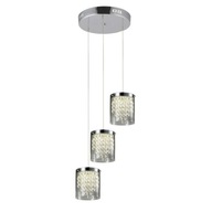Cantos 3xLED transparentné závesné svietidlo LP-1114/3C moderné, očarujúce pre Cantos 3xLED transparentné závesné svietidlo LP-1114/3C moderné, očarujúce pre