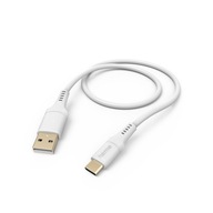 HamaFlexible NABÍJANIE/DÁTA USB 2.0 A-C 1,5 m SILIKÓN BIELY HamaFlexible NABÍJANIE/DÁTA USB 2.0 A-C 1,5 m SILIKÓN BIELY