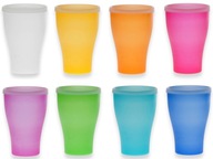 Plastový pohár na opakované použitie 500 ml, sada 8 ks Plastový pohár na opakované použitie 500 ml, sada 8 ks
