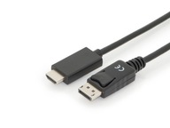 DisplayPORT HDMI Displayport kábel 4k 60Hz 1,2 2m