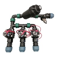 Rozdeľovač Hunter PGV Set 3 sekcie Filter PE 20 Rozdeľovač Hunter PGV Set 3 sekcie Filter PE 20