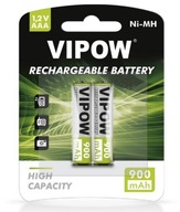 BATÉRIE Ni-MH 1,2V AAA HR03 900 mAh 2 ks