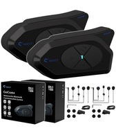 MOTOCYKLOVÝ INTERKOM 1200m POĽSKÉ SPRÁVY 500mAh Bluetooth rádio - 2 ks MOTOCYKLOVÝ INTERKOM 1200m POĽSKÉ SPRÁVY 500mAh Bluetooth rádio - 2 ks