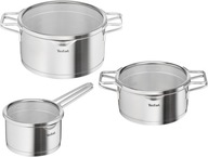 Sada hrncov Tefal Nordica s pokrievkami, indukcia, 6 kusov, nerez Sada hrncov Tefal Nordica s pokrievkami, indukcia, 6 kusov, nerez