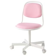 Detská kancelárska stolička IKEA ORFJALL ružová