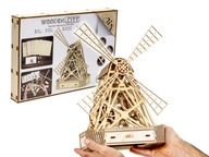 3D puzzle Drevený model mlyna - Wooden.City 3D puzzle Drevený model mlyna - Wooden.City
