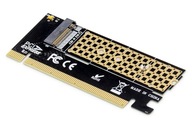 Rozširujúca karta (ovládač) M.2 NVMe SSD PCIe 3.0
