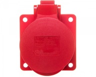 Panelová zásuvka 16A 5P 400V /75x75/ IP44 TWIST Panelová zásuvka 16A 5P 400V /75x75/ IP44 TWIST
