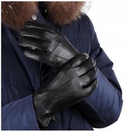 Pánske kožené rukavice z fleece kože ON BEAR Pánske kožené rukavice z fleece kože ON BEAR
