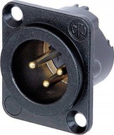 NEUTRIK NC3MD-LX-B - XLR ZÁSUVKA M NEUTRIK NC3MD-LX-B - XLR ZÁSUVKA M