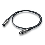 Mikrofónny kábel Proel XLR F - XLR M 20m