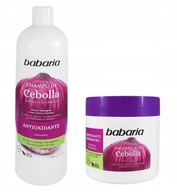 BABARIA Cibuľový šampón na vlasy 700 ml + maska 400 ml SET BABARIA Cibuľový šampón na vlasy 700 ml + maska 400 ml SET