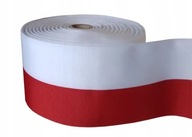 Biela a návare široké 10 cm - 50 m vlajky Biela a návare široké 10 cm - 50 m vlajky