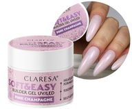 CLARESA BUILDING GEL SOFT&EASY PINK CHAMPAGNE 45g CLARESA BUILDING GEL SOFT&EASY PINK CHAMPAGNE 45g