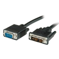 Hodnota DVI M - VGA M kábel 2m
