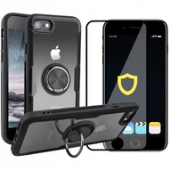 POUZDRO PRSTEŇOVÝ KRYT POUZDRO NA IPHONE 7 / 8 + SKLO