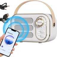 FM BLUETOOTH KUCHYNSKÉ RÁDIO NABÍJACIE USB PRENOSNÉ RETRO VRECKO FM BLUETOOTH KUCHYNSKÉ RÁDIO NABÍJACIE USB PRENOSNÉ RETRO VRECKO