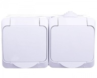 Cedar Plus Dvojzásuvka w/u IP44 WDE000522 Cedar Plus Dvojzásuvka w/u IP44 WDE000522