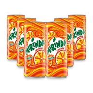 Mirinda Pomarančový sýtený nápoj 330 ml x 6 kusov