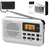 Prenosné rádio FM AM JACK s batériami KrugerMatz
