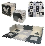 VEĽKÁ PENOVÁ PODLOŽKA 2v1 3D PUZZLE 36 EL 140x140 cm VEĽKÁ PENOVÁ PODLOŽKA 2v1 3D PUZZLE 36 EL 140x140 cm