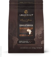 Tmavá čokoláda Callebaut Madagaskar