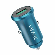 VIDVIE RÝCHLA NABÍJAČKA DO AUTO 18W 1x USB RÝCHLE NABÍJANIE 3,0A VIDVIE RÝCHLA NABÍJAČKA DO AUTO 18W 1x USB RÝCHLE NABÍJANIE 3,0A