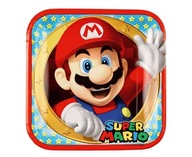 Papierové taniere Super Mario 23x23cm 8 ks