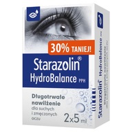 STARAZOLIN HYDROBALANCE Očné kvapky - 2 x 5 ml