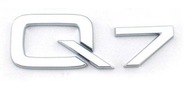 AUDI Q7 NOVÝ ODZNAK CHROMOVANÝ ZNAK KVALITA AUDI Q7 NOVÝ ODZNAK CHROMOVANÝ ZNAK KVALITA
