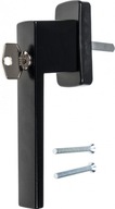 Štvorcový kľúč čierny 38mm okenná kľučka na okná
