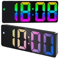 BUDÍK PRE POČET ZRKADLOVÉ HODINKY S ELEKTRONICKÝM BUDÍKOM RGB BUDÍK PRE POČET ZRKADLOVÉ HODINKY S ELEKTRONICKÝM BUDÍKOM RGB