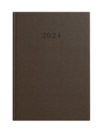 Denný knižný kalendár 2024 A4 RADNÁ NEDEĽA SAMOSTATNE HNEDÁ