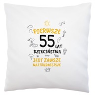 DARČEKOVÝ VANKÚŠ K 55. NARODENINÁM DARČEKOVÝ VANKÚŠ K 55. NARODENINÁM