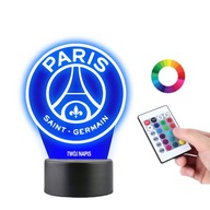 Nočná lampa Paris Saint-Germain PSG LED PLEXIDO Nočná lampa Paris Saint-Germain PSG LED PLEXIDO