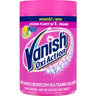 Vanish Oxi Action Pink odstraňovač škvŕn na tkanine v práškovej forme