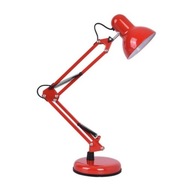 Červená stolná lampa E27 LUMILED na kreslenie Červená stolná lampa E27 LUMILED na kreslenie
