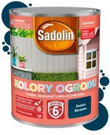 Sadolin Kolory Ogrodu Fresh Blueberry vonkajšia farba na drevo 0,7L Sadolin Kolory Ogrodu Fresh Blueberry vonkajšia farba na drevo 0,7L