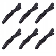 Spony Spony Spony do vlasov Kadernícke Krokodílie spony CARBON Black 6 ks Spony Spony Spony do vlasov Kadernícke Krokodílie spony CARBON Black 6 ks