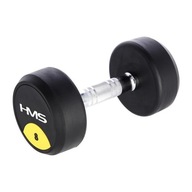 Pogumovaná oceľová kruhová tréningová činka HG Pro 8 kg HMS Pogumovaná oceľová kruhová tréningová činka HG Pro 8 kg HMS