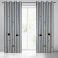 PRIPRAVENÁ ZÁCLONA ALVIN 140X250 CM STRIEBORNÁ PRIPRAVENÁ ZÁCLONA ALVIN 140X250 CM STRIEBORNÁ