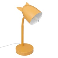 MAČKA UŠIA STOLNÁ LAMPA, KOVOVÁ, NA DETSKÝ STOL, ORANŽOVÁ MAČKA UŠIA STOLNÁ LAMPA, KOVOVÁ, NA DETSKÝ STOL, ORANŽOVÁ