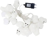OSVETLENIE LED LEBKA HALLOWEENSKÉ DEKORÁCIE GANLANDY OSVETLENIE LED LEBKA HALLOWEENSKÉ DEKORÁCIE GANLANDY