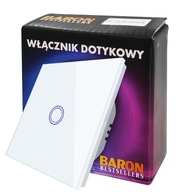 BIELA LED PREPÍNAČ VENTILÁTORA DOTYKOVÉHO SKLA BIELA LED PREPÍNAČ VENTILÁTORA DOTYKOVÉHO SKLA