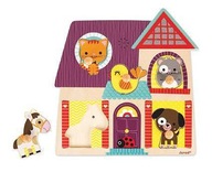Hudobné puzzle Moji malí kamaráti 18 m+, Janod Hudobné puzzle Moji malí kamaráti 18 m+, Janod